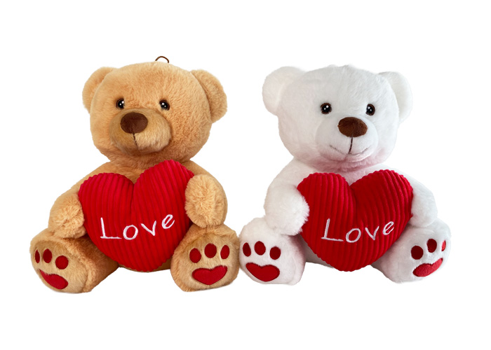 (Mis 5) ORSO CON CUORE Peluche 35cm 2ass…